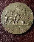 Vintage Kennel Medal Canine Association Bronze Token Coin 