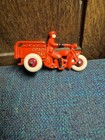 Vintage 1930 s Cast Iron Crash Car Motorcycle