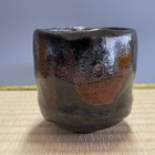 Shoraku Sasaki   Raku Ware A727 Japanese Pottery Chawan Matcha Tea Bowl Vintage