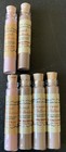 Vtg  Lot Of 12 - Virgina Lavorgna  Glass Vials Porcelain China Dry Powder Paint
