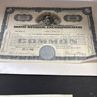 Bond Stores Inc Common Stock Certificate - Lot Of 3 Certificates 1949-51 See Pic