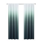 Set Of Two 84   Blue Ombre Shades Window Panels