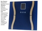  Bathroom Scale 400lb Body body Fat Scale Tempered Glass  batteries Lcd Digital