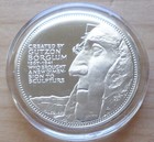 Mt  Rushmore Gutzon Borglum Vintage 1969 Solid Sterling Silver Coin Medal