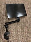 One Universal Desk Attached Clamp-on Portable Large Music Stand  3 Arms Flexible