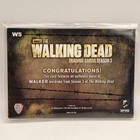 2014 Cryptozoic The Walking Dead Season 3 Part 2 Wardrobe   Costume W5 Walker
