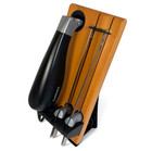 Cuisinart Cek-40 Electric Knife Set W  Block  2 Serrated Blades