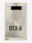 Nine Inch Nails With Teeth Fall 2005 All Access Crew Laminate Pass Backstage Nin