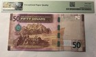 Jordan 50 Dinars 2022 First Issue P-43 New Design Unc Gem Pmg Graded 68