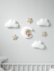 Teddy Bear Wall Decoration  Nursery Wall Decorations  Baby Room Cloud Decor