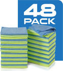 Zwipes Microfiber Cleaning Cloths  48 Pack
