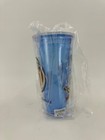 Wdw 45 Anniversary Walt Disney World Parks Plastic Tumbler W Straw And Lid New
