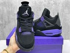Jordan 4  purple Thunder  Men s Size Us 7-12 