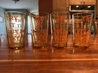 Vintage Mcm Cocktail Bar Glass  Try It You ll Like It Set Of 4 See Description