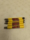 Vintage Minneapolis Moline Geneseo Il Advertising Bullet Pencil Lot Of 5