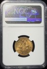 1904 Ap Russia 10 Roubles Gold Coin Ngc Ms 61