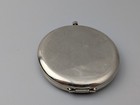 Vintage Vanity Fair Double Silver Tone Mirror Compact
