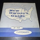 Vintage Jet Star customatic By Clardy Car Air Conditioner Manual pamphlet 1969