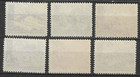 Croatia Stamps 1941 Sc  31  34  35  38  41  43 Scenes Of Croatia