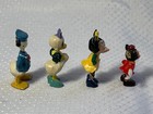 Vtg  Marx Disneykins Miniature Animation Figures Toys Monty Minnie Donald Daisy
