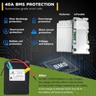 48v Lifepo4 20ah 30ah 50ah Lithium Battery For Ebike Scooter 1500w With Charger