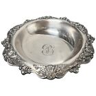Antique Silverplate Reed   Barton Round Footed Centerpiece Bowl No 4855 1909  b 