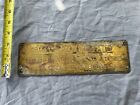 Disneyland Pirates Of The Caribbean Boat Safety Plaque 60 s