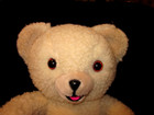 Russ  snuggle Teddy Bear 15  Plush Stuffed Animal  Fabric Softener Vintage 1986