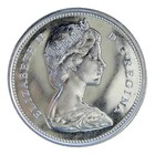 Canada 1967 Centennial Silver Bobcat Quarter Bu Unc Uncirculated 25 Cent Piece  
