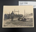 Lot Of 6 Original Holocaust Photos Showing Jewish People   German Soldiers 