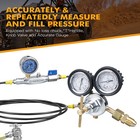 Nicecnc  Shock Nitrogen Regulator Fill Kit W  No Loss Chuck With  600psi Gauge