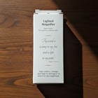 Lighted Magnifier  new 