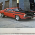 1987 Power Graphics Car Poster 16   x 20     577 1970 Challenger T a 340 Six Pak