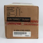 Velux Ztr 010 10  2ft Rigid Extension For Tgr010 thr010 tmr010 tsr010 Sun Tunnel