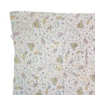 Vintage Cotton Flannel Baby Receiving Blanket Nursery Rhyme Print 30x30 Read