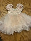 Art Stone Pink Lace   Tulle Ballet Tutu Dance Costume - Size Xsc Child