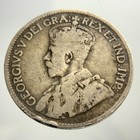 1917 C Newfoundland Canada 25 Cents Quarter Km  17 Circulated Coin Kk563