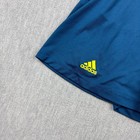 Adidas Skirt Skort Girls Youth Xl Blue Green Club Tennis Climalite Steel Shock