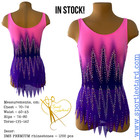 Girls Rythmic Gymnastics Acrobatic Leotard Stage Performance Ballet Dance Dress
