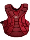 Easton Intermediate Softball Catcher   s Set Red W  Mask Helmet  Leg Guards  Chest
