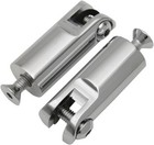Accutronix Fpmt200c Chrome Peg Mount 2 1 2in Front Peg Mount W  3 8in-16x 1 1 2