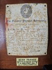 1919 Henry Hughes   Son London Sextant W npl Certificate   Mahogany Case
