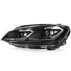 Led Sequential Turn Signal Projector Headlight Golf 2014-2015 Driver passenger