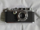 Leica Iiic Rangefinder Camera  480030 Leitz Elmar 5cm F 3 5 Lens  688403 Working