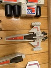 1978 Mattel Battlestar Galactica Stellar Probe Colonial Viper Scarab Pilots 