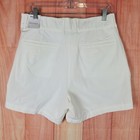 Nike Dri Fit Victory Golf Shorts Womens Large White Stretch Logo Standard Fit