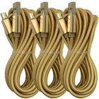 10ft Android Micro Usb Fast Charger Cable Data Sync Charging Cord For Samsung Lg