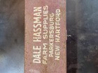 Vintage Farmech Toolbox Dale Hassman Farm Supplies Parkersburg  New Hartford  Ia