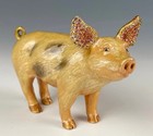 Jay Strongwater Pig Wilbur Figurine 