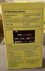 Onn  4k Streaming Device Google Tv 4k Uhd Hdr Wifi Hdmi New Sealed